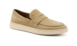 SLIP-ON IN SUEDE 24D4 AVENA PANNA